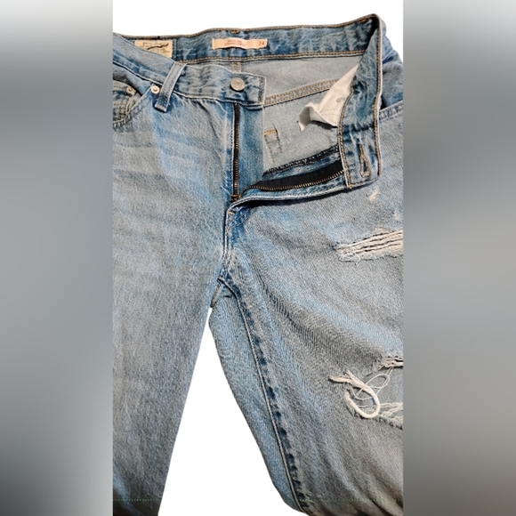 Levi's Premium Baggy Dad | VGUC Distressed Vintage Look And Feel | Size 24 - Picture 8 of 13
